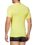 SIX2 Cyklistické tričko s krátkym rukávom - TS1 II - žltá