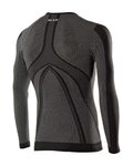 SIX2 Cyklistické tričko s dlhým rukávom - TS2 II - čierna
