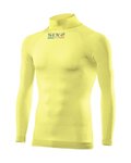 SIX2 Cyklistické tričko s dlhým rukávom - TS3 II - žltá