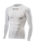 SIX2 Cyklistické tričko s dlhým rukávom - TS2L SUPERLIGHT - biela