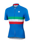 SPORTFUL Cyklistický dres s krátkym rukávom - ITALIA - modrá