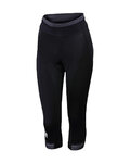 SPORTFUL Cyklistické nohavice 3/4 bez trakov - GIRO LADY - čierna