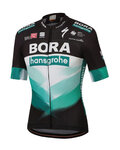 SPORTFUL Cyklistický dres s krátkym rukávom - BORA HANSGROHE 2020 - zelená/čierna