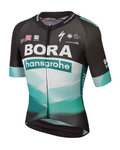 SPORTFUL Cyklistický dres s krátkym rukávom - BORA HANSGROHE 2020 - zelená/čierna