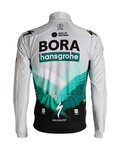 SPORTFUL Cyklistická zateplená bunda - BORA HANSGROHE 2021 - zelená/šedá