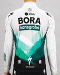 SPORTFUL Cyklistická zateplená bunda - BORA HANSGROHE 2021 - zelená/šedá
