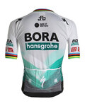 SPORTFUL Cyklistický dres s krátkym rukávom - BORA HANSGROHE 2021 - šedá/zelená