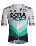 SPORTFUL Cyklistický dres s krátkym rukávom - BORA HANSGROHE 2021 - zelená/šedá