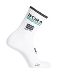SPORTFUL Cyklistické ponožky klasické - BORA HANSGROHE 2021 - biela