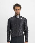 SPORTFUL Cyklistická vetruodolná bunda - HOT PACK EASYLIGHT - čierna