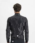 SPORTFUL Cyklistická vetruodolná bunda - HOT PACK EASYLIGHT - čierna