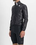 SPORTFUL Cyklistická vetruodolná bunda - HOT PACK EASYLIGHT - čierna
