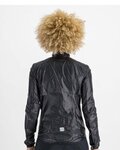 SPORTFUL Cyklistická vetruodolná bunda - HOT PACK EASYLIGHT W - čierna