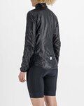SPORTFUL Cyklistická vetruodolná bunda - HOT PACK EASYLIGHT W - čierna