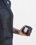 SPORTFUL Cyklistická vesta - HOT PACK EASYLIGHT - čierna