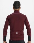SPORTFUL Cyklistická zateplená bunda - TEMPO - červená