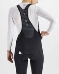 SPORTFUL Cyklistické nohavice dlhé s trakmi - BODYFIT CLASSIC W - čierna