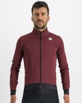 SPORTFUL Cyklistická vetruodolná bunda - FIANDRE PRO MEDIUM - červená/čierna