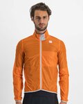 SPORTFUL Cyklistická vetruodolná bunda - HOT PACK EASYLIGHT - oranžová