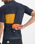 SPORTFUL Cyklistická vetruodolná bunda - HOT PACK EASYLIGHT - oranžová