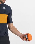 SPORTFUL Cyklistická vetruodolná bunda - HOT PACK EASYLIGHT - oranžová