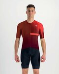 SPORTFUL Cyklistický dres s krátkym rukávom - BOMBER - červená
