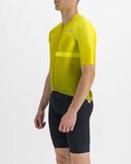 SPORTFUL Cyklistický dres s krátkym rukávom - BOMBER - žltá