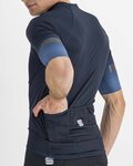 SPORTFUL Cyklistický dres s krátkym rukávom - MIDSEASON PRO - modrá