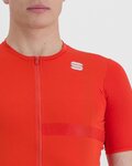 SPORTFUL Cyklistický dres s krátkym rukávom - MATCHY - červená