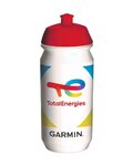 TACX Cyklistická fľaša na vodu - TOTAL ENERGIES - žltá/biela/červená/modrá