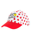 TDF Cyklistická čiapka - TOUR DE FRANCE 2021 - červená/biela