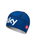 CASTELLI Cyklistická čiapka - TEAM SKY 2019 VIVA - modrá