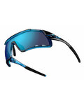 TIFOSI Cyklistické okuliare - DAVOS - čierna/modrá