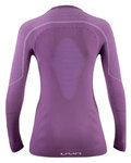 UYN Cyklistické tričko s dlhým rukávom - VISYON LADY  - fialová
