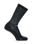 UYN Cyklistické ponožky klasické - AERO WINTER LADY - čierna/biela