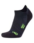 UYN Cyklistické ponožky členkové - GHOST - žltá/čierna