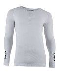UYN Cyklistické tričko s dlhým rukávom - ENERGYON - biela