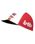 Cyklistická čiapka - LOTTO SOUDAL 2020 - červená/biela