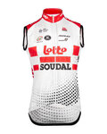 Cyklistická vesta - LOTTO SOUDAL 2019 - červená/biela