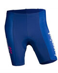 Cyklistické nohavice krátke bez trakov - QUICKSTEP 2019 KIDS - modrá