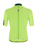 SANTINI Cyklistický dres s krátkym rukávom - COLORE PURO - svetlo zelená