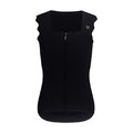 RIVANELLE Cyklistický dres bez rukávov - SCALLESSA - čierna