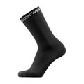 GORE Cyklistické ponožky klasické - ESSENTIAL MERINO - čierna