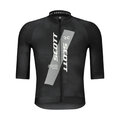 SCOTT Cyklistický dres s krátkym rukávom - RC PRO - čierna/biela