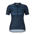 SCOTT Cyklistický dres s krátkym rukávom - ENDURANCE LT W - modrá
