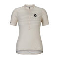 SCOTT Cyklistický dres s krátkym rukávom - ENDURANCE LT W - biela
