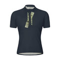 SCOTT Cyklistický dres s krátkym rukávom - JUNIOR - modrá/žltá