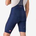 CASTELLI Cyklistické nohavice krátke s trakmi - AERO RACE S - šedá