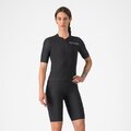 CASTELLI Cyklistické nohavice krátke s trakmi - PREMIO EVO W DT - čierna