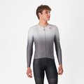 CASTELLI Cyklistický dres s dlhým rukávom letný - UPF LONG - strieborná/šedá
